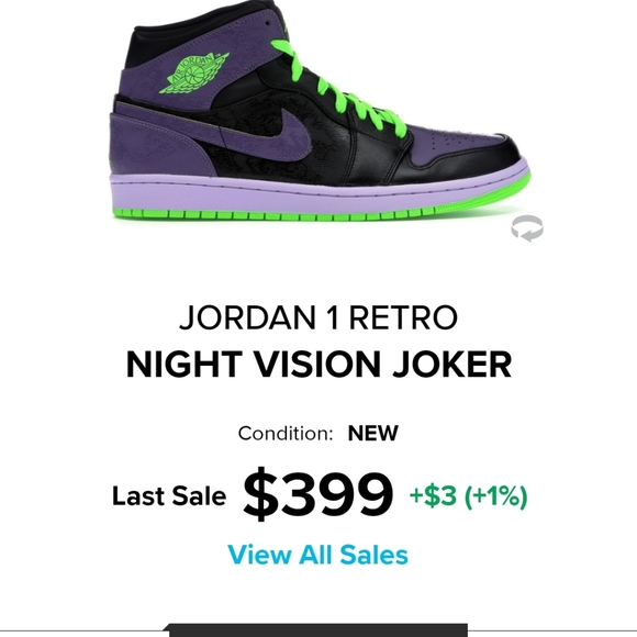 Jordan Mid Night Vision Joker - Picture 8 of 8